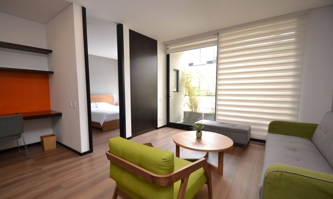 Bogota Apartment | PRISCILA - 1 Br. Modern Apartment with Balcony
