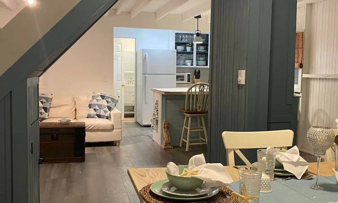 Onset Cottage | Pristine beach cottage just steps from the beach!