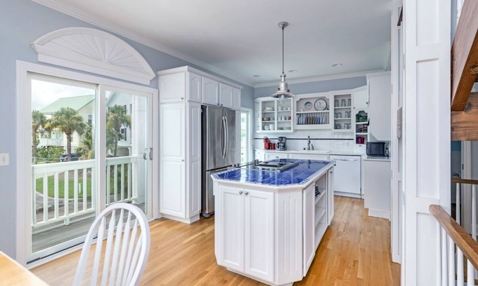 Oceanmarsh Subdivision House | Pristine pet-friendly home with water views and shared beach access