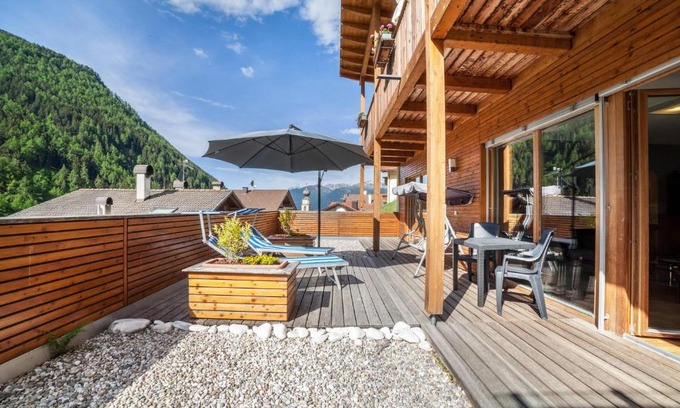 Planol Apartment | Pritscheshof Ferienwohnung Terrasse