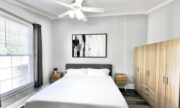 Lawrenceville House | Private 1BR/1B/Kitchen Guesthouse with King bed in Lawrenceville, Sleeps 3
