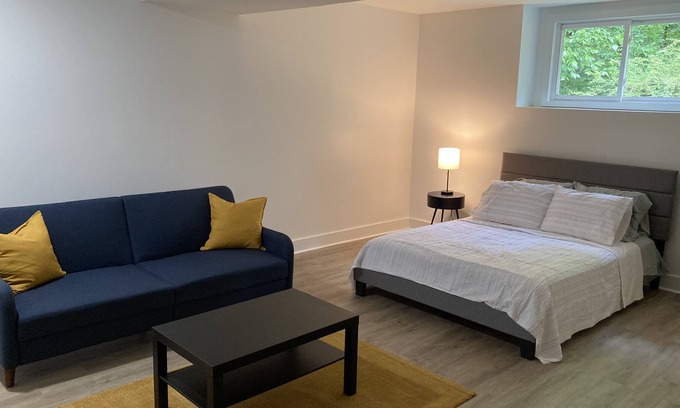 Jefferson Park Apartment | Private Basement Studio Near ATL Airport and Downtown