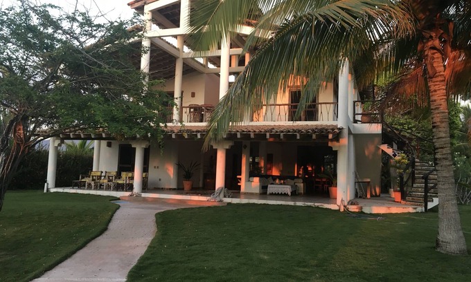 Saladita House | Private beach front home. Renowned surfing destination. Playa la Saladita.