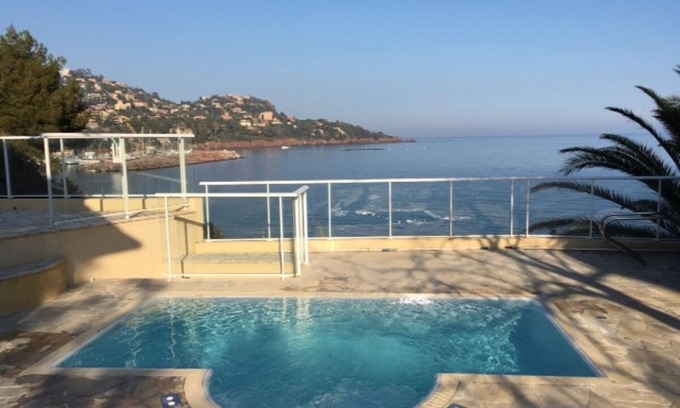 Theoule-sur-Mer Villa | Private beach villa, sea view - Théoule sur mer