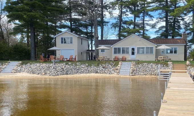 Bridgton House | Private Beach with the best views on Long Lake!
