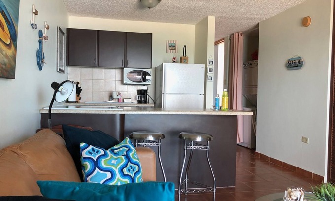 Miradero Condo | Private beachfront 1 bedroom condo, WiFi, full A/C.