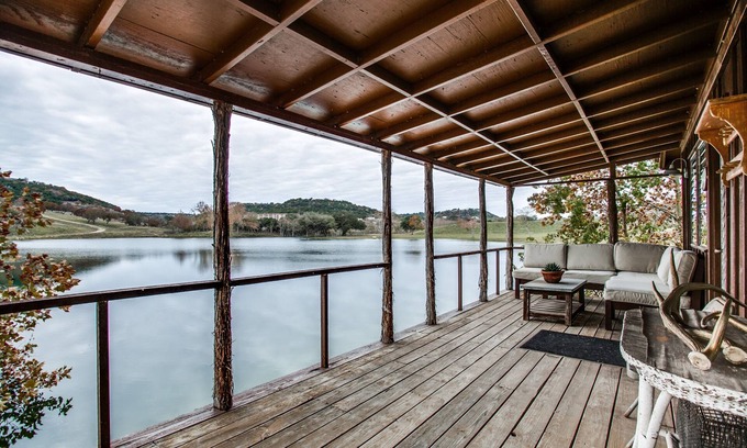 Boerne House | Private cabin on 10 acre lake, 4.5 miles from Boerne