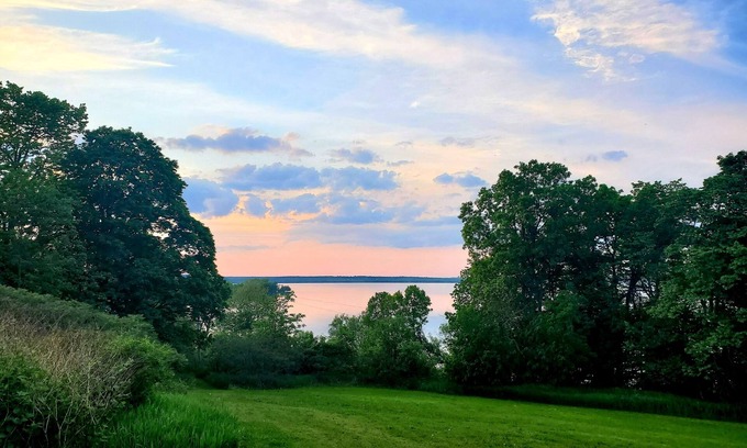 Milford House | Private Century Home Waterfront Getaway with Acreage