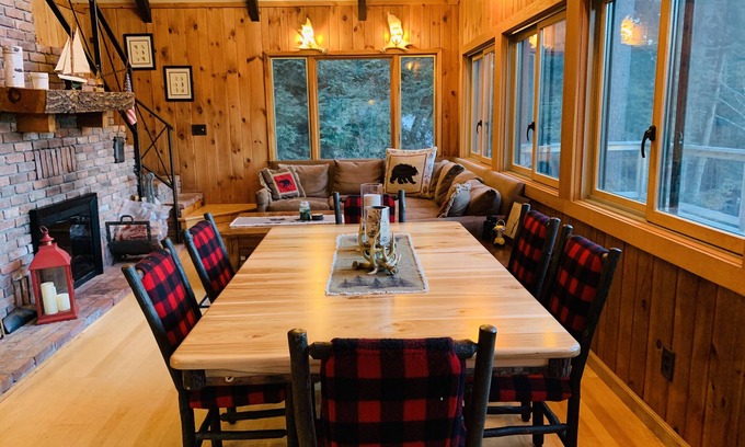 Bolton Landing Ski Chalet | Private Chalet In NW Bay With 25 Foot Dock!