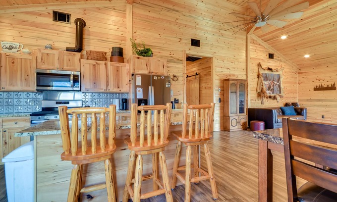 Clark House | Private Clark Retreat w/ Patio & Mountain Views!