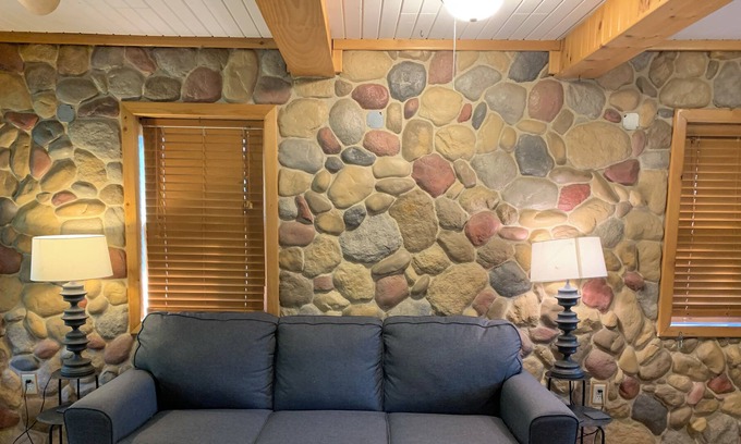 Hubertus Cabin | Private Cozy Waterfront Cabin. Remote, yet close to the city. Pet friendly!