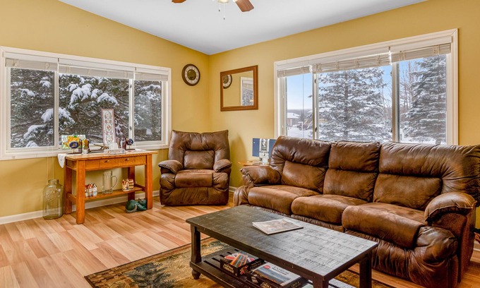 Oxford House | Private dog-friendly 2-story home with firepit, patio, washer/dryer & streaming