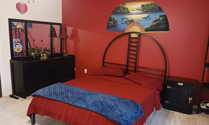 Greenwood Village House | Private entrance master suite with a kitchenette