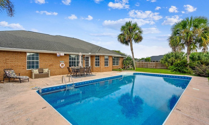 Ono Island House | Private Getaway with Pool and Game Room in Pensacola 5 miles from beach.