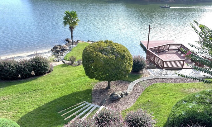 Steele Creek House | Private Lakeside Oasis - Newly Renovated - Spacious Interior - Movie Theater