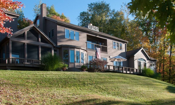 West Stockbridge House | Private, Mountain Retreat with Indoor Pool and Fantastic Westward Mountain Views