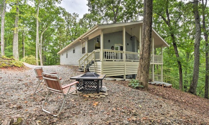Hayesville House | Private Mountaintop Escape with Wraparound Deck