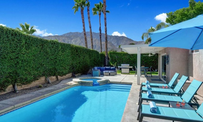 Vista Norte House | Private Oasis Palm Springs Mountain Views 5 min to Downtown