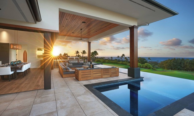 Poipu House | Private Paradise: Ocean-View Kukuiʻula Luxury Home With Pool and Spa