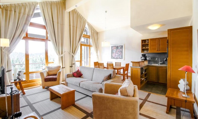 Flaine Apartment | Private penthouse 2-bed Apartment, ski in and out in 5* Flaine Residence