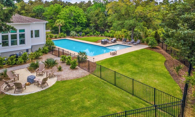 Georgetown House | Private Pool, Grill, Large Screen Porch, Near Ocean