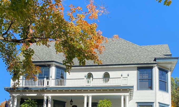 Rockland House | Private Renovated Historical Home with central a/c, jet tub & lots of amenities!