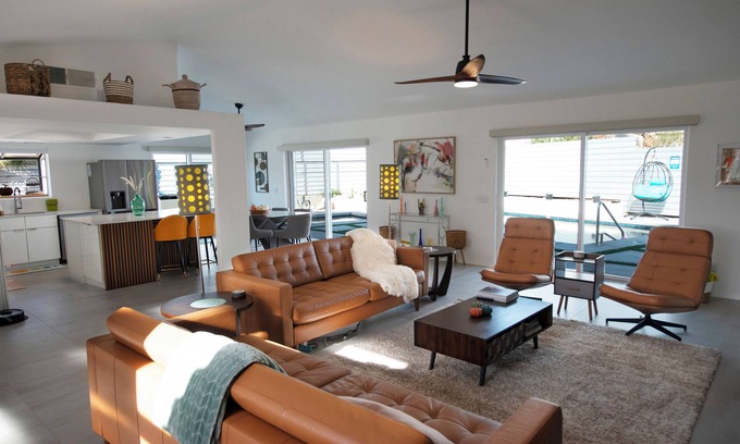 Racquet Club West House | Private Saltwater Pool with Mountain Views