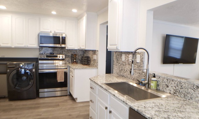 East Central House | Private Sugarhouse Gem, Walkable, Spa, Garage, Gazebo,Fully Fenced Yard, Firepit