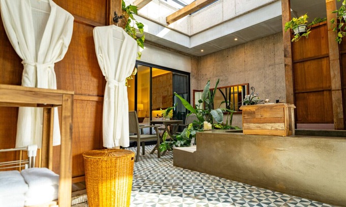 Downtown Villa | Private villa in Jeju, South Korea – pool, jacuzzi, and tropical healing.
