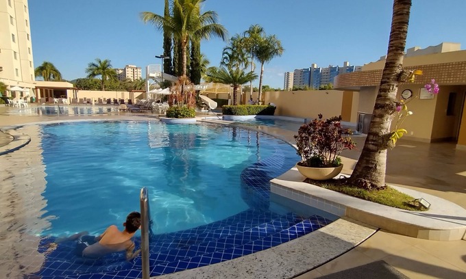 J Jeriquara Apartment | Prive das Thermas II - Achei Férias