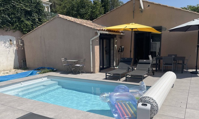 Saint-Chamas House | Privet housse with pool and jacuzzi