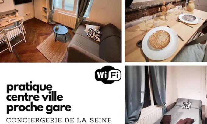 Gare-Jouvenet Apartment | Proche gare - petit studio cosy