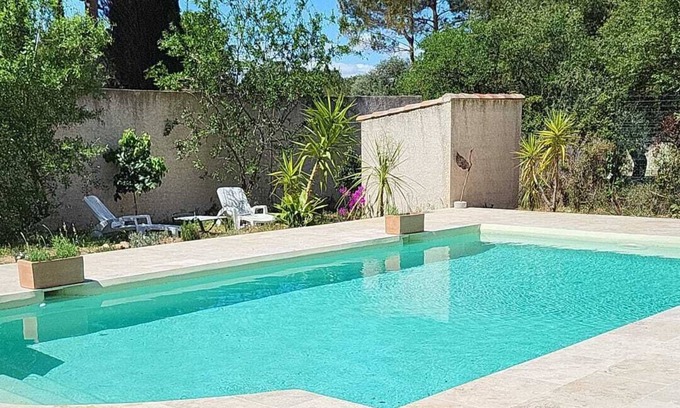 Balaruc-les-Bains House | Provencal house 5min walk from the Etang de Thau and 8 min Sète by car