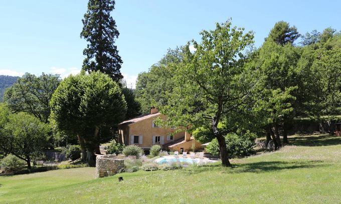 Moustiers-Sainte-Marie Villa | Provence Superb Bastide with Pool in Private 15 Acres Vale near Lake