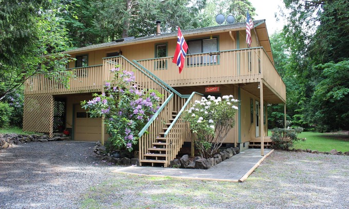 Burley House | Puget Sound Island Home with view of Water
