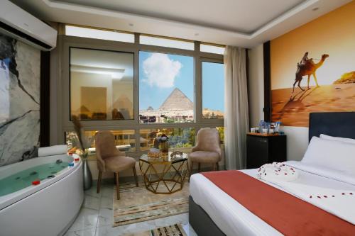 Al Haram Hotel | Pyramids Palace INN 5 Minutes from the New Grand Museum