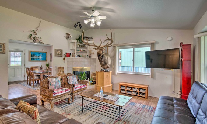 Russian Jack Park House | Quaint Ranch Home w/Yard in Midtown Anchorage!