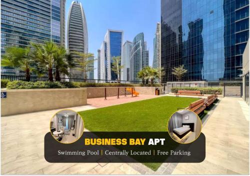 Downtown Dubai Apartment | Quasi-Hotels Zada Luxe Haven in Business Bay 1BR