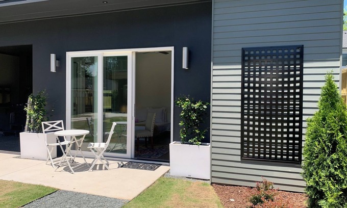 East Raleigh House | Queen bed, Luxury Shower, microwave, TV, Coffee bar, walk to Dining and Drinks