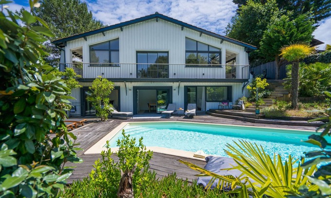 Pyla-sur-Mer Villa | Quiet and family-friendly - On the heights of Pyla - Close to the beach