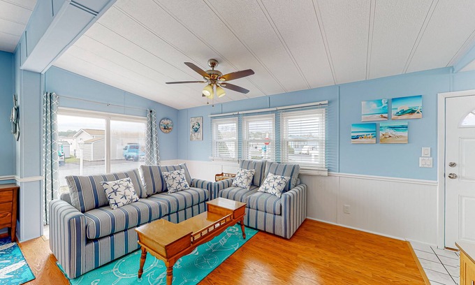 Assateague Pointe House | Quiet coastal home with patio & pool, close to Assateague & Ocean City