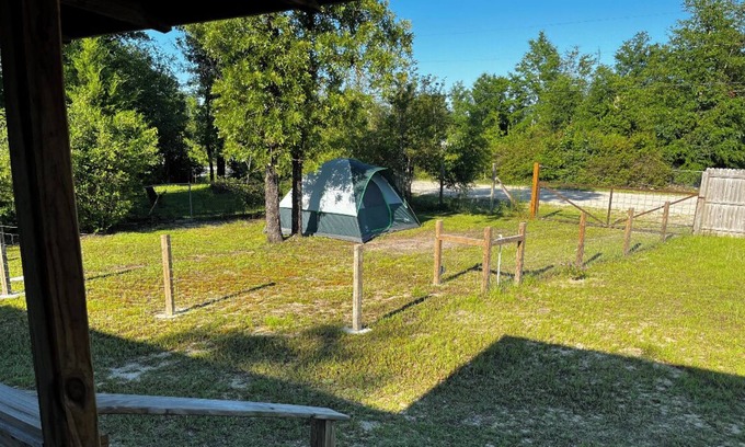 Youngstown RV Rental | Quiet County RV Lot private entrance & Fenced