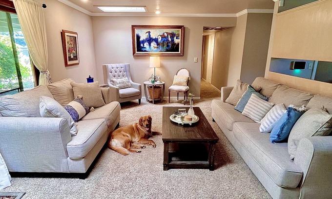 Pacheco House | Quiet French country retreat perfect for extended stays, relocations & families.