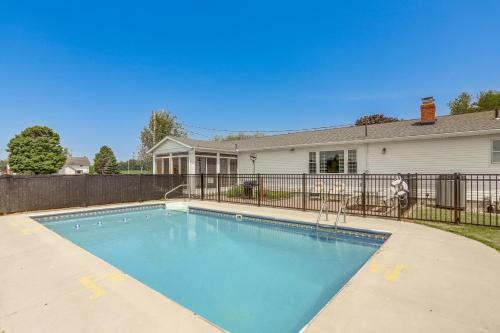 New Haven  Huron County House | Quiet Greenwich Home with Pool and Screened Porch!