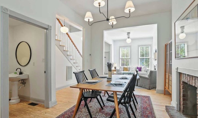 Beach Institute House | Quiet Historic Corner Easy Walk to Downtown, Dining, and Entertainment