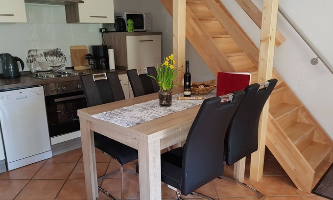 Walporzheim House | Quiet holiday home, right on the Ahr with a beautiful terrace