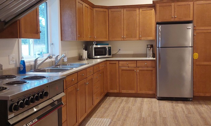 Prince County Cabin | Quiet, private, retreat with waterview. Close to town. Pet friendly.