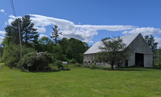 Sunday River Area House | Quintessential New England Farmhouse with mountain views.