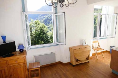 Bareges Apartment | Résidence Helios - Studio cabine avec garage vue sur la montagne MAE-0893