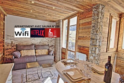 Val Claret Apartment | Résidence rond point des pistes accès direct funiculaire exposé sud